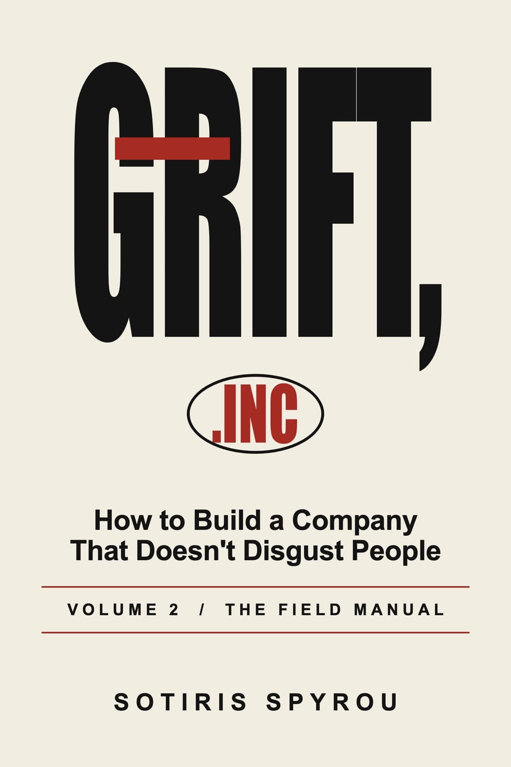 Grift, Inc. Volume 2 cover